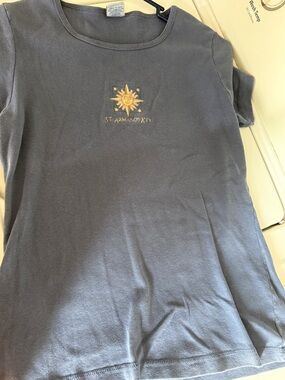 St. Armands Key Short Sleeve Tee in Slate Blue